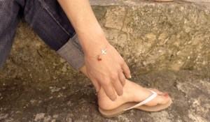 Bijoux Or Rose Les Cerises de Lucie